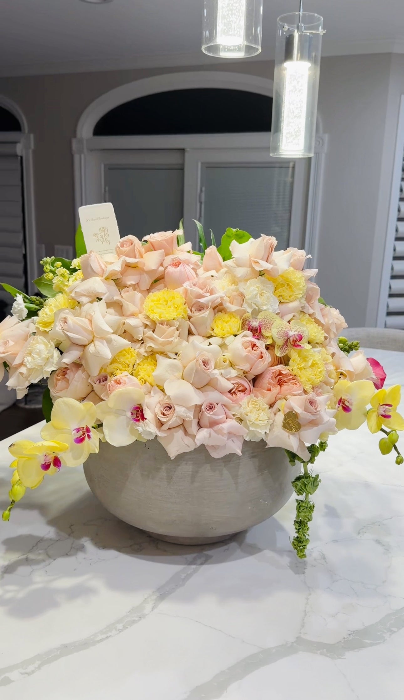 Blush Orchid Luxe Arrangement